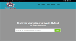 Desktop Screenshot of oxfordletting-property.co.uk