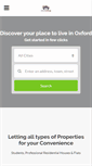 Mobile Screenshot of oxfordletting-property.co.uk